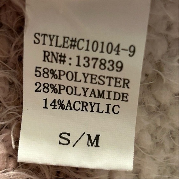 Altar'd State Women's Striped Open Front Cardigan Sweater Size S/M - Picture 5 of 7